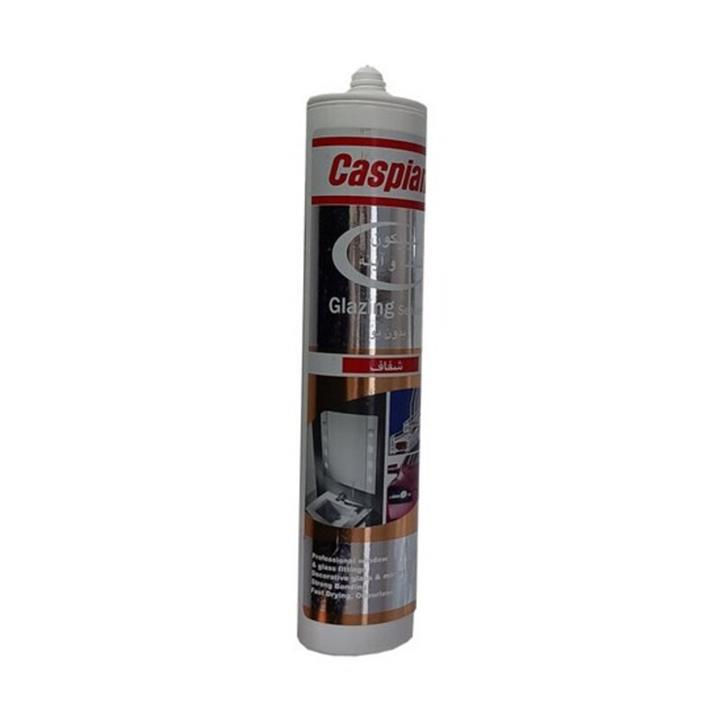 چسب اکواریوم شفاف - کاسپین(شیشه و آینه) 320300ml